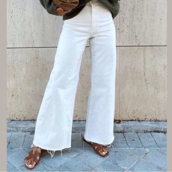 Zara Denim - Like New Immaculate ZARA The Marine Straight jeans High-waisted pockets size: 2